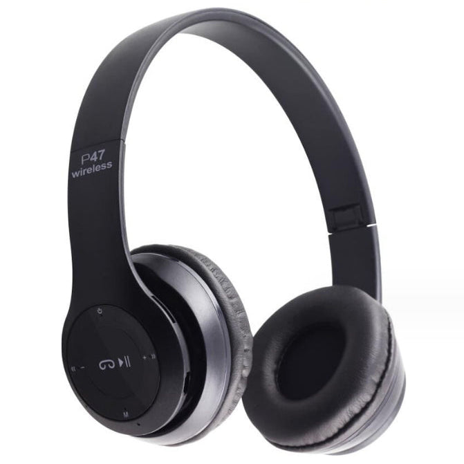 Wireless Bluetooth Over-Ear Headphones with Noise Cancelling & Deep Bass