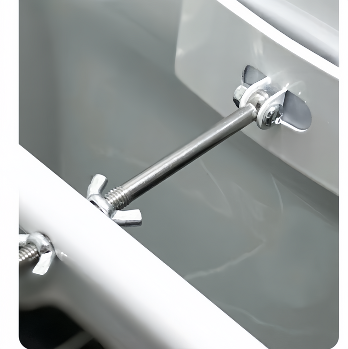 Toilet Safety Frame & Rail Black