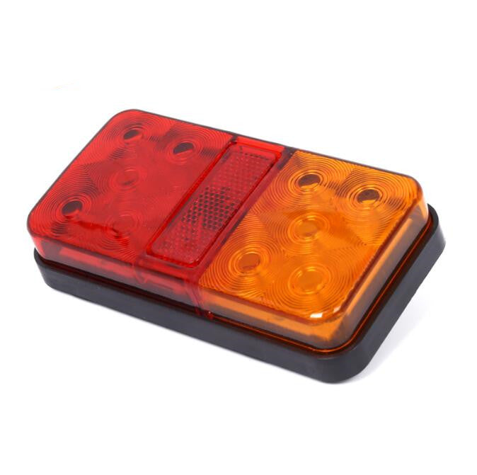 A Pair 12V 24V LED Tail Lights Lamp For Truck Trailer