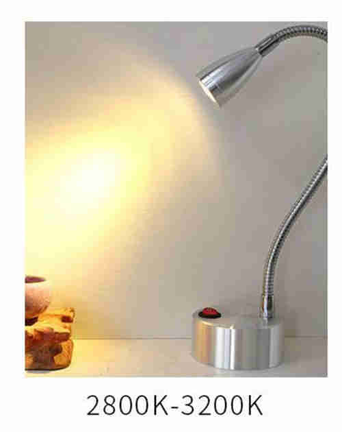 Warm White Touch Switch USB LED Spot Reading Light Caravan Boat Interior Lamp 12V