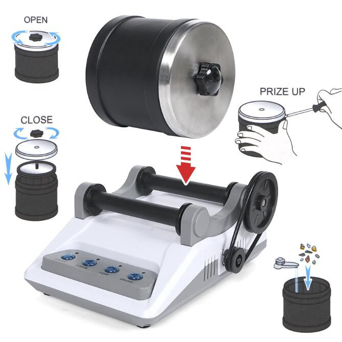 Rock Tumbler Kit Polisher
