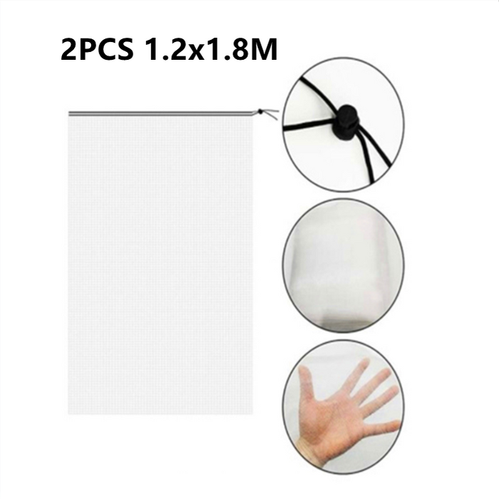 2PCS Plant Cover Bag Fruit Fly Net Insect Mesh
