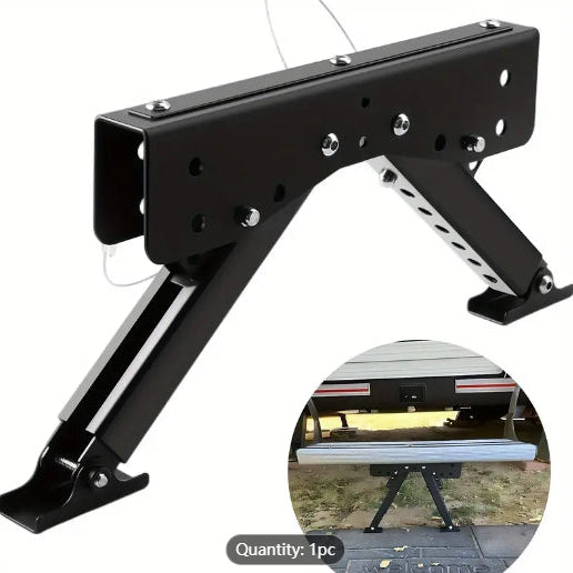RV Step Stabilizer Jack Stand on a white background