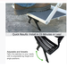 Adjustable stabilizer with text highlighting quick installation and adjustable features on a gray surface.