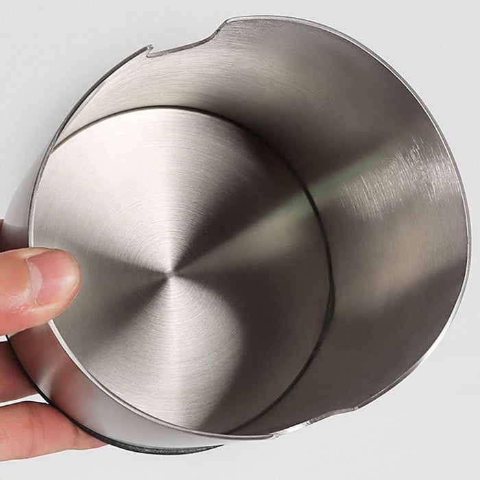 Coffee Knock Box Espresso Grinds Waste Container Tamper Bin Stainless Steel