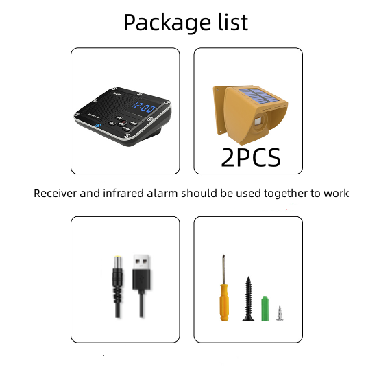 Solar Driveway Alarm System