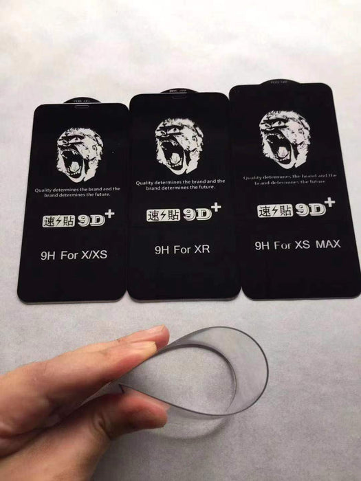 iPhone XS MAX 9D+ Tempered Glass Screen Protector