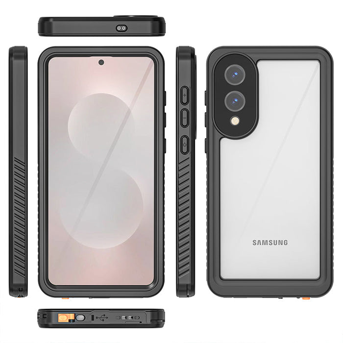 Samsung phone case shown from multiple angles on a white background