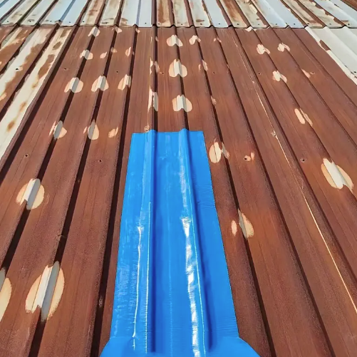 Blue Self-Adhesive Polyethylene Waterproof Tape 