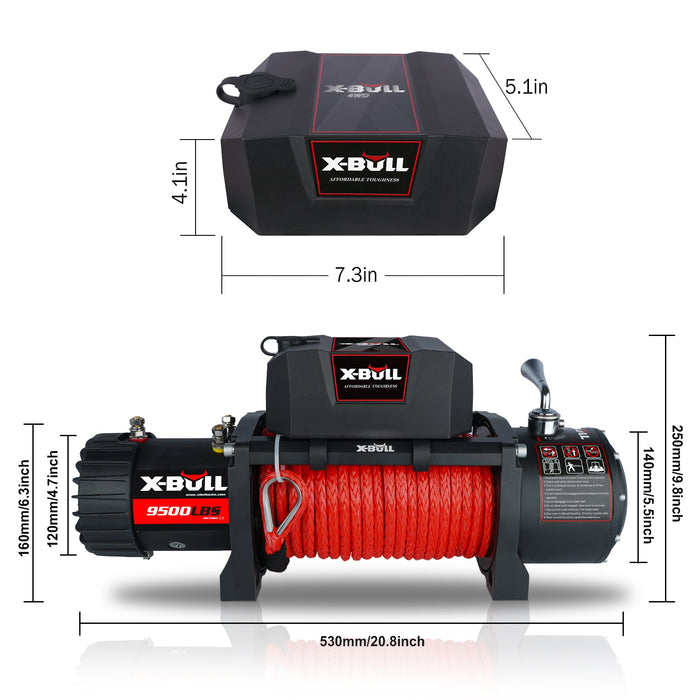 X-Bull Electric Winch 9500lbs