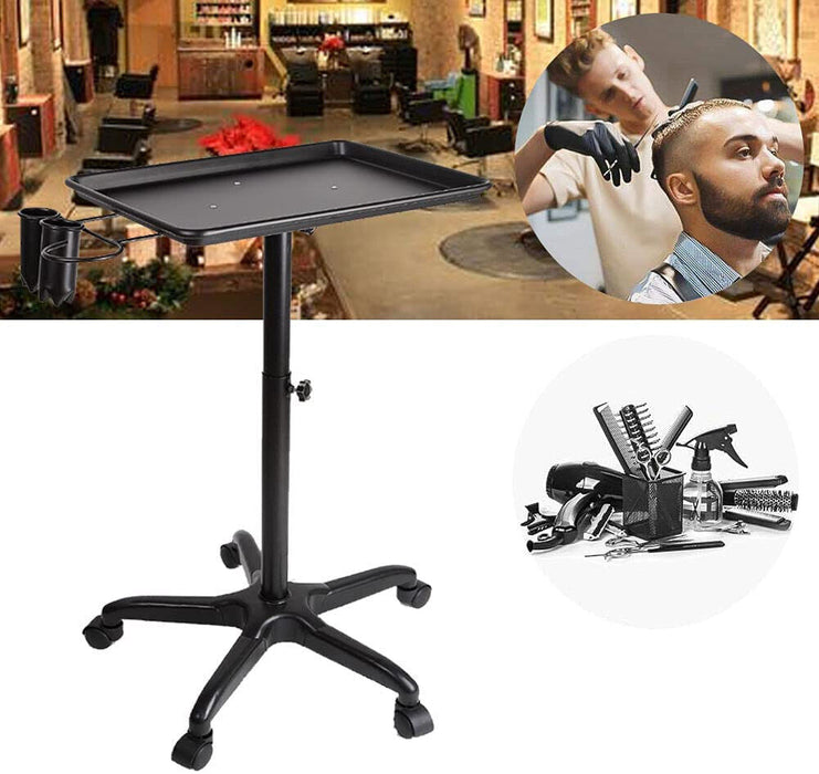 Hair Salon Trolley Hair Extension Rolling Stand Aluminum