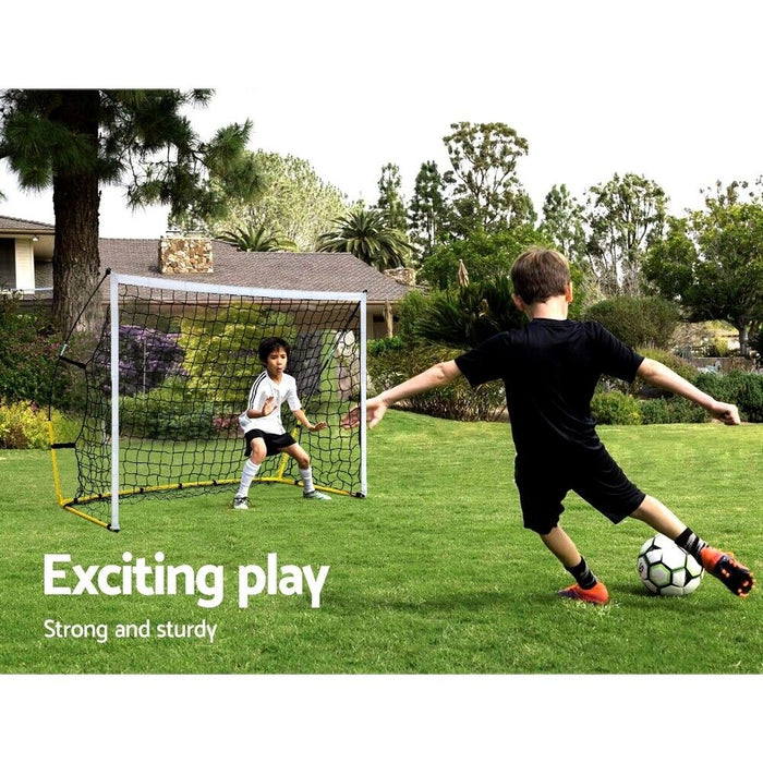 1.8x3.6m Portable Football Goal Net Set