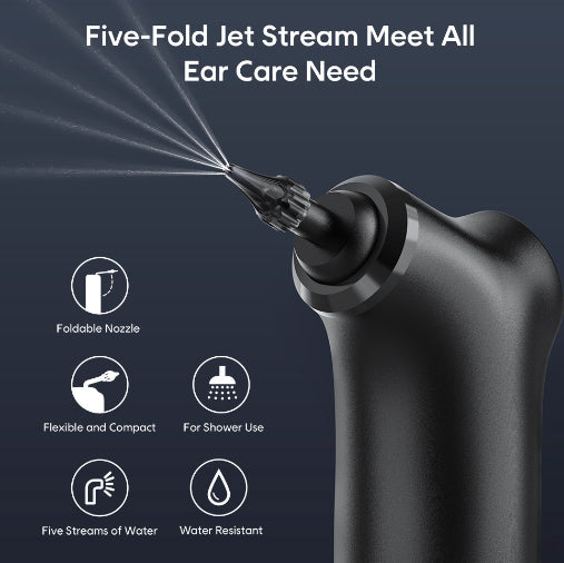 Electric Ear Wax Remover Spray Ear Cleaner Earwax Removal Kit