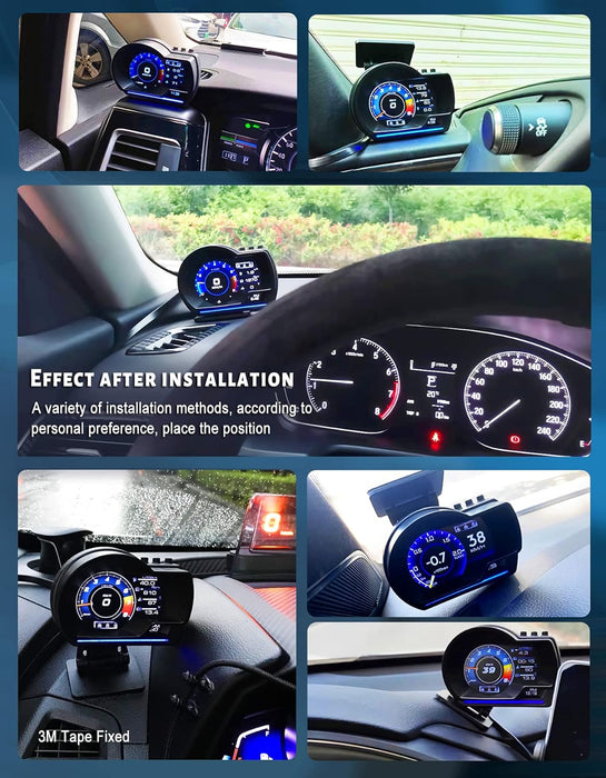 GPS+OBD2 Gauge Display