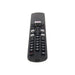 Black remote on a white background