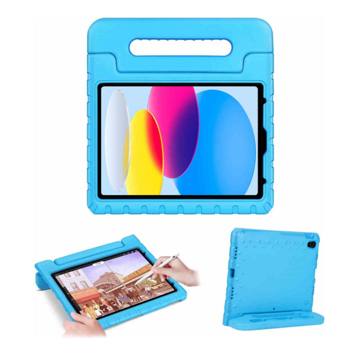 iPad 10.9" Case (10th Gen 2022), iPad 11 (A16 2025) EVA Kids School Shockabsorb Kickstand