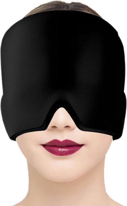 Reusable Cooling Cap Hat Ice Cooling Head Wrap 360°
