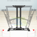 KALOC TV stand with adjustable height on a light background