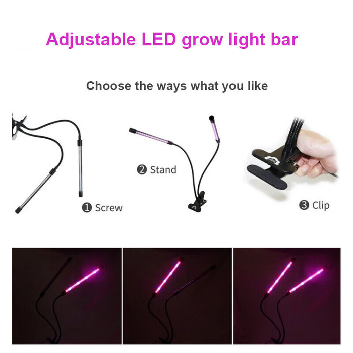 Grow Light 4 Head LED Plant Light