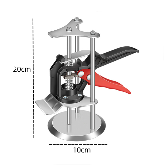 Tile Lifter Height Adjuster with measurement details on a white background