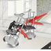 Tile Lifter Height Adjuster on a kitchen counter with blurred background