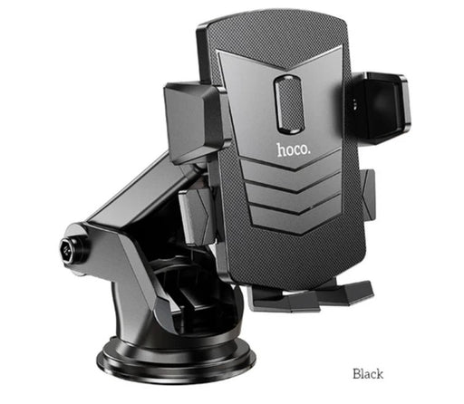 Black car phone holder with 'hoco.' branding on a white background