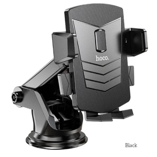 Black car phone holder with 'hoco.' branding on a white background