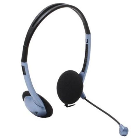 Genius HS-02B Classic Headset & Microphone — Off The Back