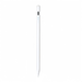 A white stylus pen with a USB-C charging port and four blue LED indicator lights, shown vertically against a plain white background.