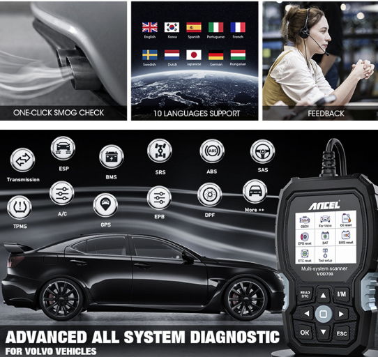 OBD2 Scanner ANCEL VOD700