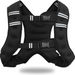 Black dog harness with white stripes on a white background