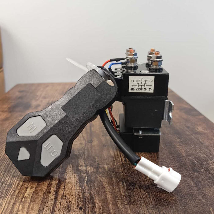 12V 500A Winch Solenoid Contactor with Wireless Remote Compatible