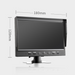 Monitor with dimensions labeled on a white background