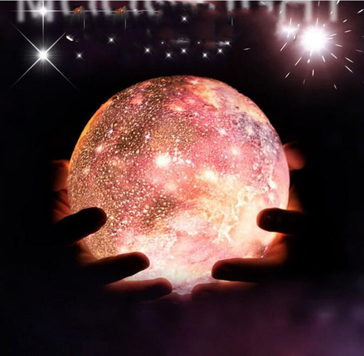 3D USB LED Magical Moon Night Light Moonlight