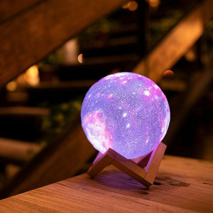 3D USB LED Magical Moon Night Light Moonlight