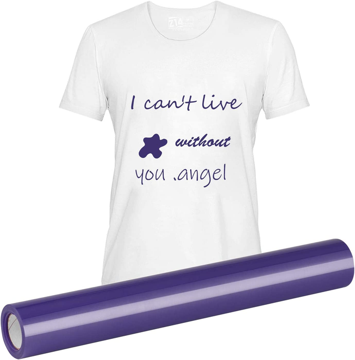 30x300cm Heat Transfer Vinyl Paper -  Purple