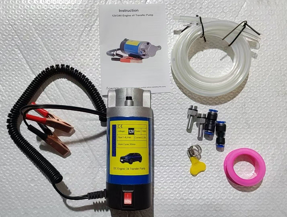12V 100W Oil Transfer Extractor Pump Fluid Diesel