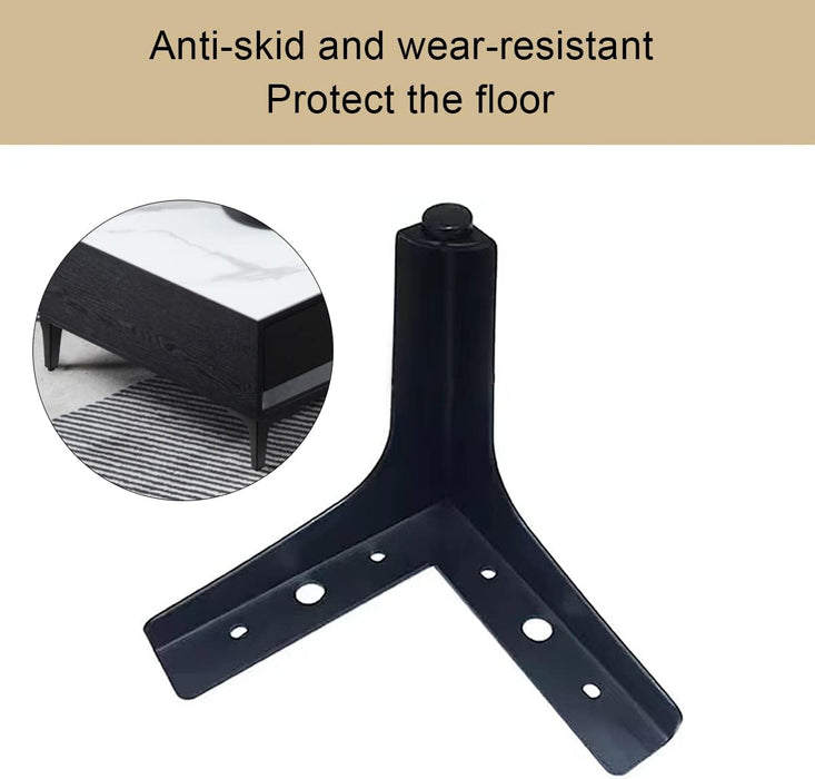 4Pcs Upgraded Metal Furniture Legs 13cm