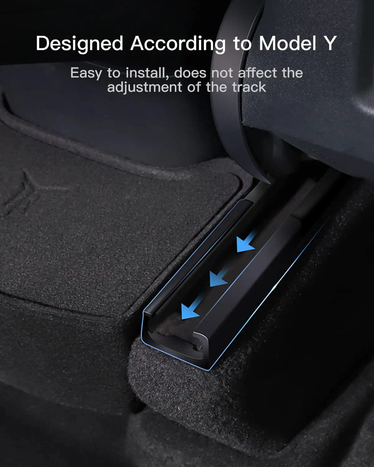 Tesla Model Y Rear Center Console Organizer — Off The Back