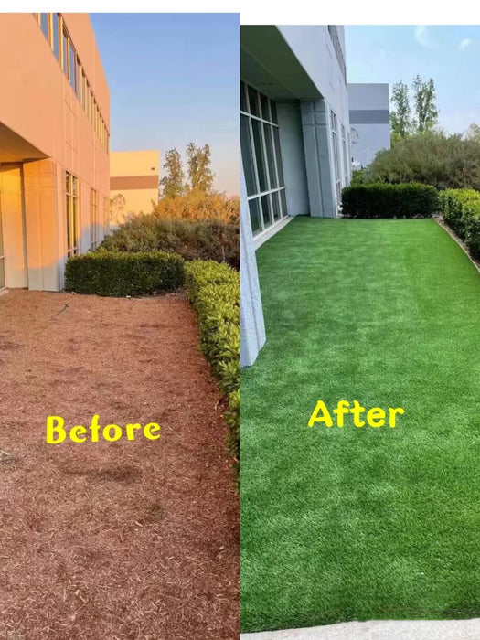 Two Pieces 2X5M Artificial Grass 30MM 20M2