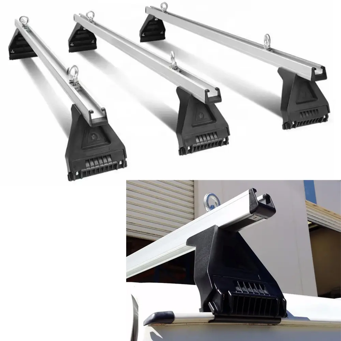 Set of 4 Heavy Duty Roof Racks Suitable for Toyota Hiace 2007-2019