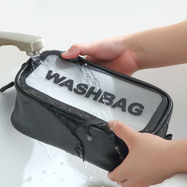 Transparent Travel Waterproof Cosmetic Bag