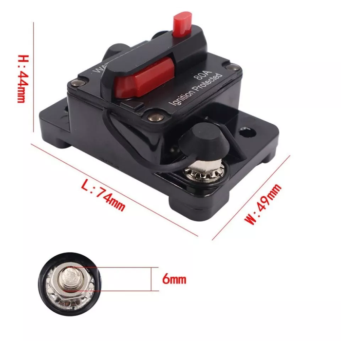 Car Circuit Breaker Fuse Reset - 100A