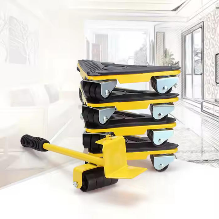 Furniture Mover with Wheels & Furniture Lifter Set