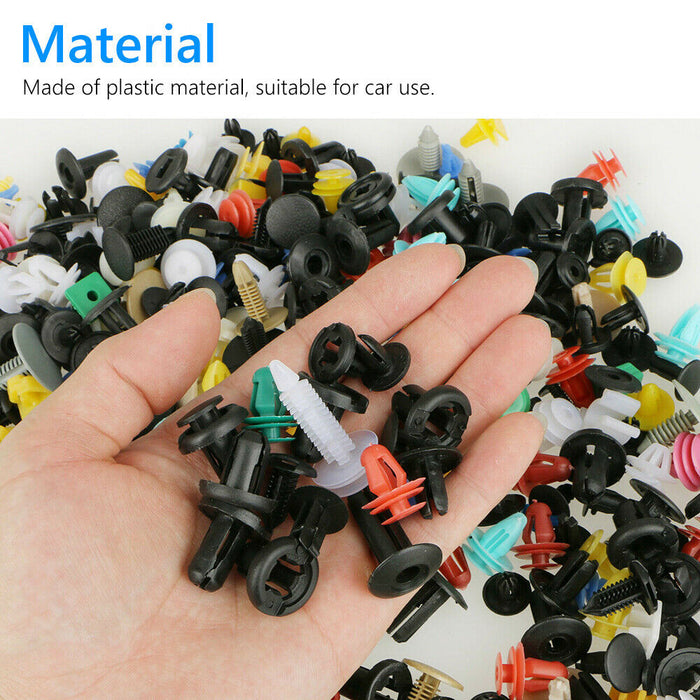 500PCS Car Body Trim Clips