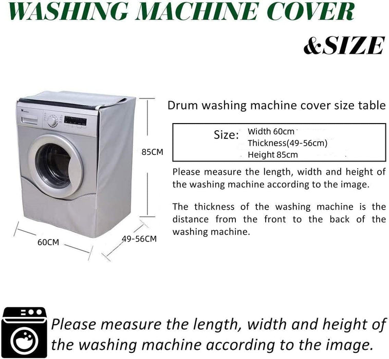 Capacity 7-7.5KG Front Loading Washing Machine Cover