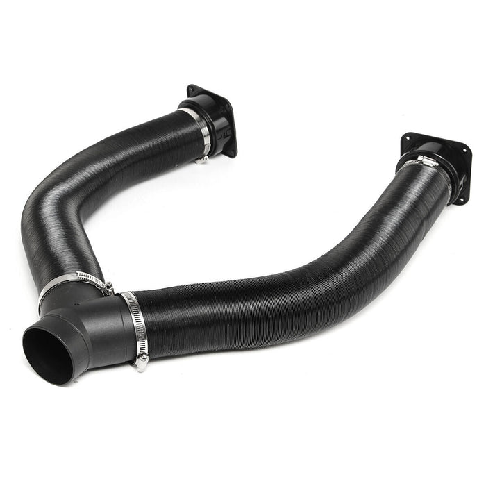 75mm Diesel Heater Vents Duct Pipe Warm Air Outlet Vent Hose Parts