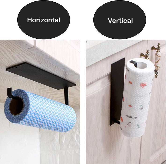 Paper Towel Holder - Black