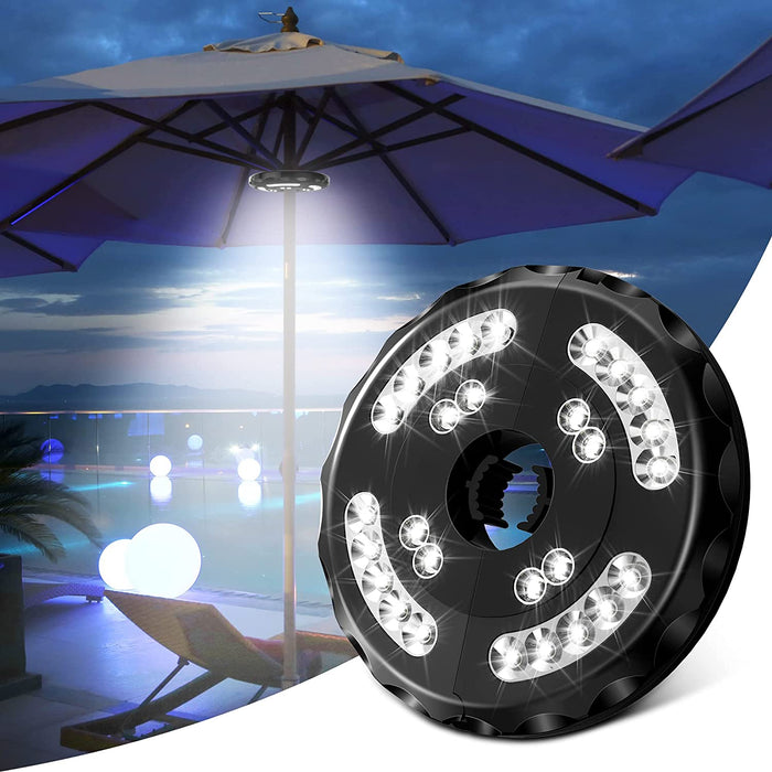 Outdoor Umbralla Pole Led Light Battery Powered