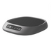 Portable induction cooktop with control panel on a white background